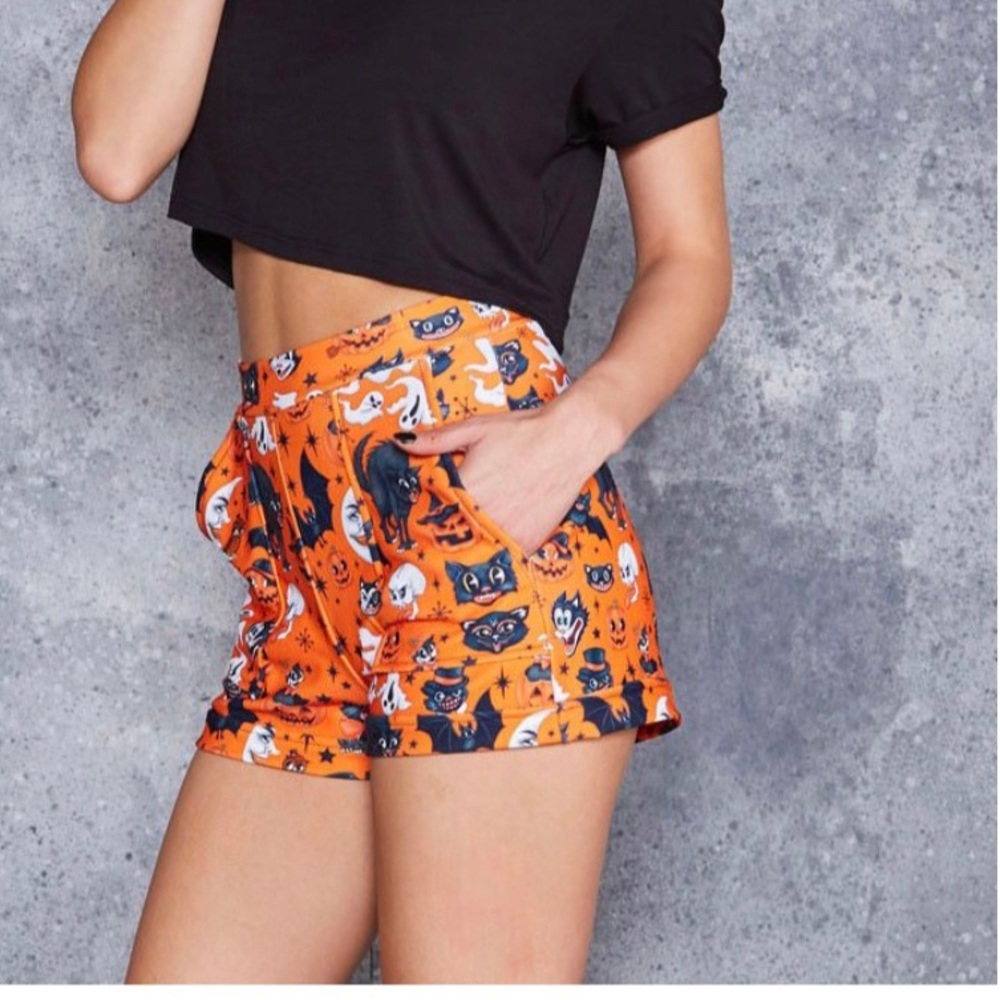BLACKMILK TRICK OR TREAT CUFFED SHORTS * limited